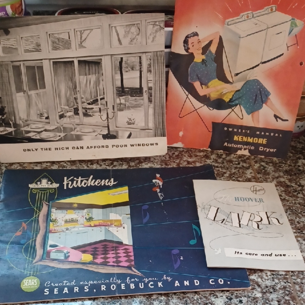 Retro Home Kitchen Appliance Booklet